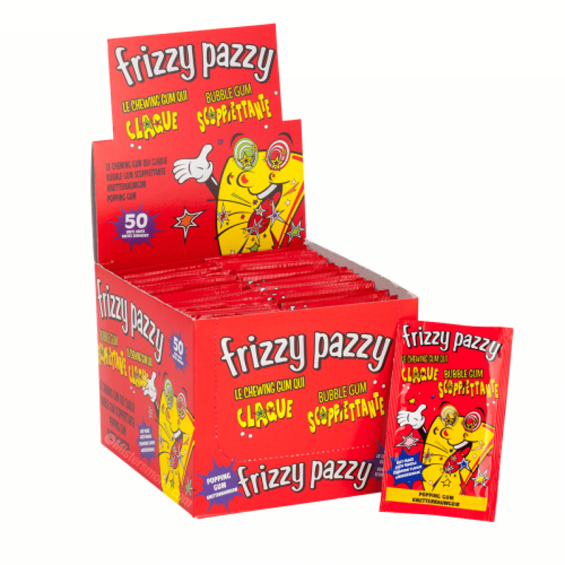 Frizzy pazzy Fraise - boîte de 50 sachets