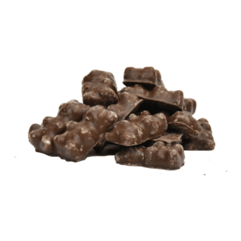 ourson guimauve x10 (lait) - Chocolaterie LEVASSEUR