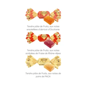 assortiment pâtes de fruits