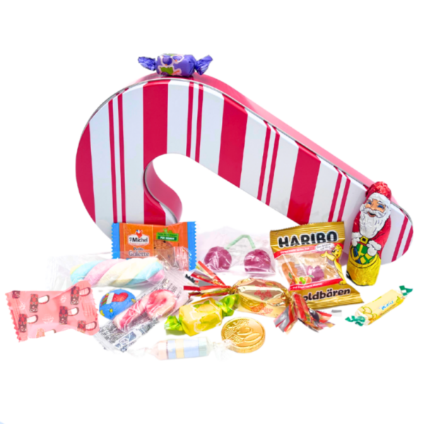 Boîte métal Candy Cane 95g - 14 pièces