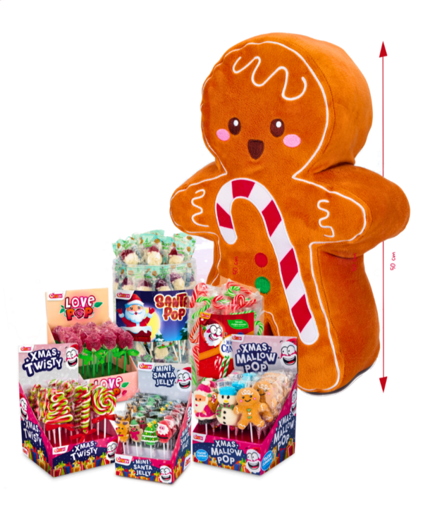 Colis de Noël Fizzy + peluche GEANTE offerte