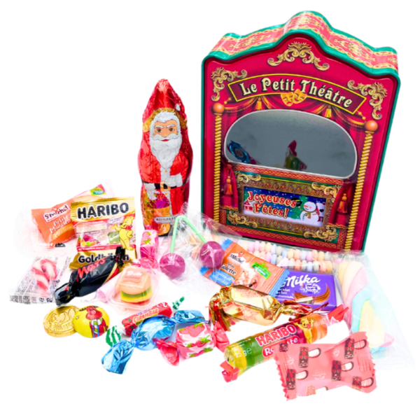 Boîte métal théâtre 214 g - 21 pièces