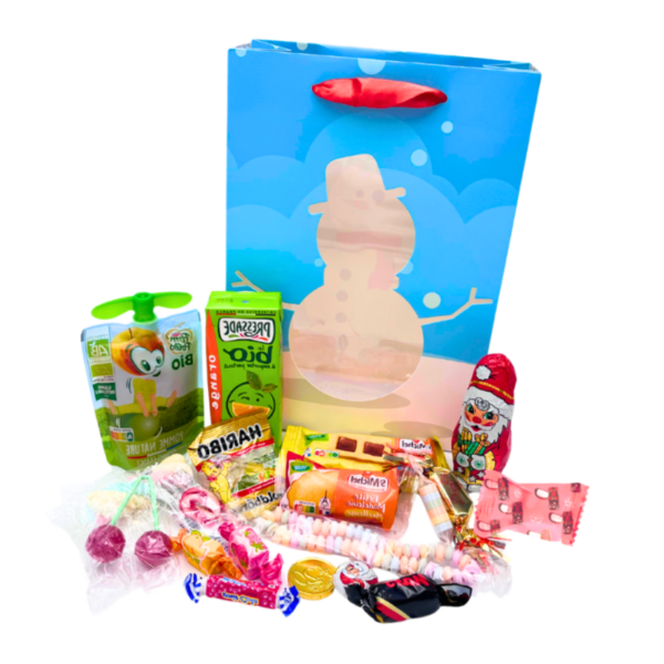 Sac cadeau goûter 455 g -19 pièces