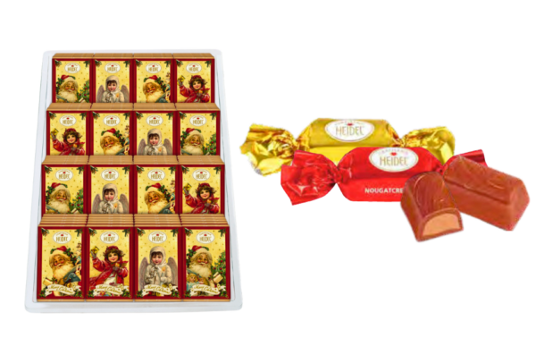 Tablettes de chocolat "Nostalgie de Noël" 10g