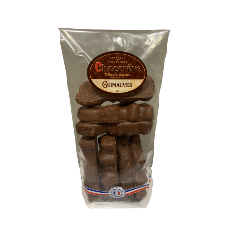 Yver • Oursons Guimauve enrobée Chocolat Lait 190g - 12 pièces