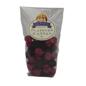 Maison Chuques Allard est un grossiste en chocolats, biscuits et confiserie. Nous vous proposons des Mûres et framboises Paul Marcel en sachet 180 g