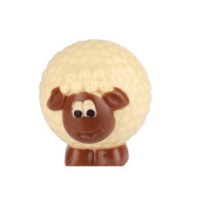 Mouton Boule Blanc - 10cm/150g - 8 pièces
