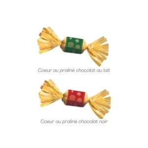 Assortiment chocolat cœur praliné