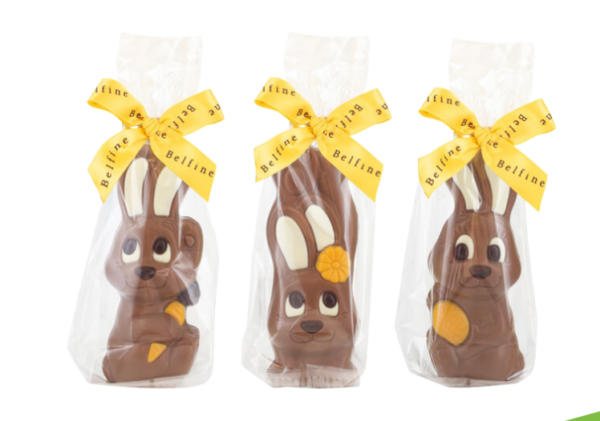 assortiment de petit lapin chocolat