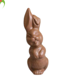 mini lapin rieur en chocolat - 1,5kg